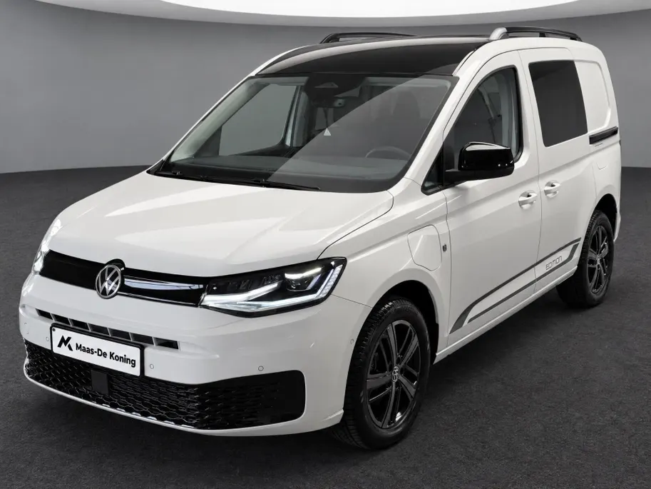 Volkswagen Bedrijfswagens Caddy Bedrijfswagens Cargo Flexible Limited Edition 1.5 eHybrid 115pk · Actieprijs van € 43.800,- voor € 39.300,- excl. BTW · 734600