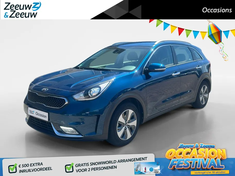 Kia Niro 1.6 GDi Hybrid DynamicLine | Trekhaak | Carplay | Automaat | Camera |
