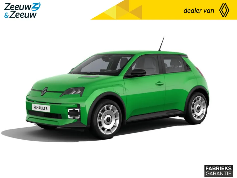 Renault 5 Comfort Range Evolution | NU met €1.800,- Zeeuw & Zeeuw voorraadkorting en met GRATIS 5 jaar fabrieksgarantie tot 160.000km | V2G ready | Auto van het Jaar 2025 | Te financieren tegen 2,9% rente |