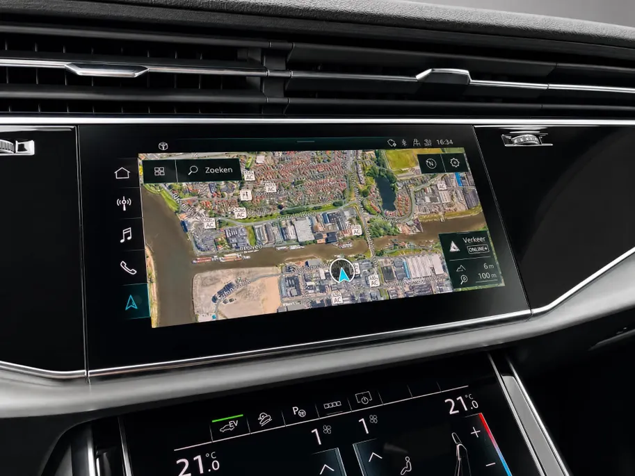 Audi Q8 55 TFSIe 280kW/381PK quattro Pro Line S · Panoramadak · Leder · 360°Camera + Parkeersensoren · Trekhaak ·