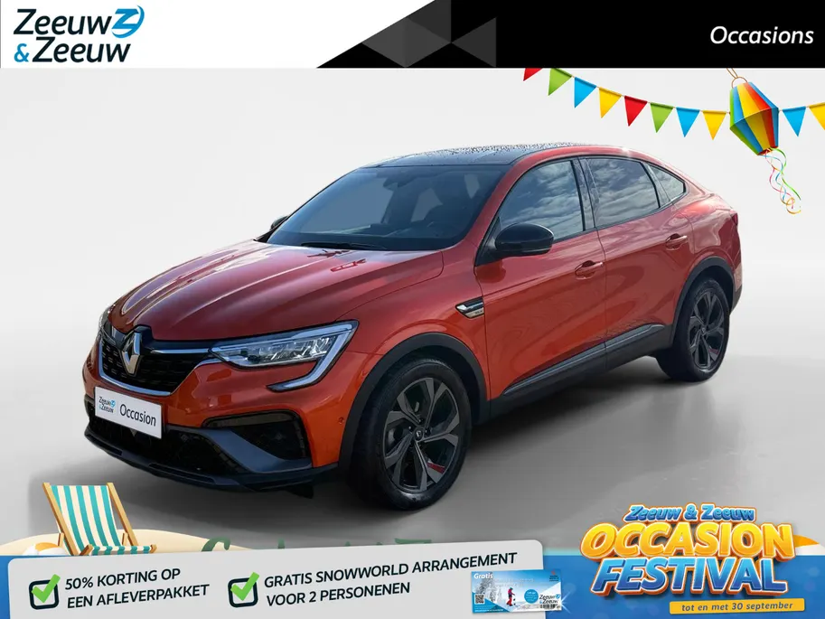 Renault Arkana 1.3 TCe 140 RS-LINE | LAGE KILOMETERS | ACHTERUITRIJCAMERA | STOEL VERWARMING | ELEKTRISCH VERSTELBARE BESTUURDERSTOEL |