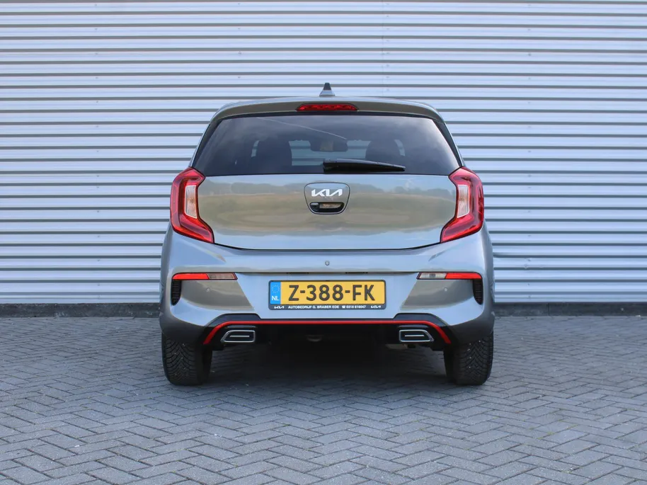 Kia Picanto 1.0 DPi GT-Line | Automaat | Cruise | Camera | Navi | 15' LM | All season | LED | Keyless | PDC |