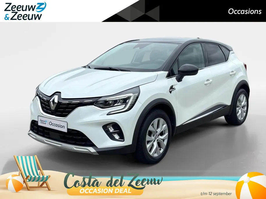 Renault Captur 90PK TCe Intens | 9,3' Navi | Camera | Climate Control | Parkeersensoren | Apple CarPlay/Android Auto | Cruise Control | Lichtmetalen Velgen | Armsteun | Full LED |