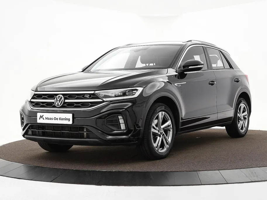 Volkswagen T-Roc 1.5 TSI 150pk DSG R-Line Business · Camera · Apple/Android Car Play · Stoelverwarming · Parkeerassistent · ACC · Draadloze Telefoonlader · Garantie t/m 12-04-2027 of 100.000