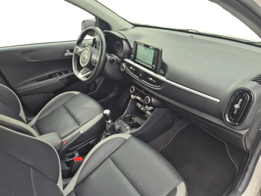 Kia Picanto 1.2 CVVT X-Line | Cruise Control | Climate Control | Camera | Navigatie | Stoelverwarming | Stuurverwarming | Lederen Bekleding | X-Line |