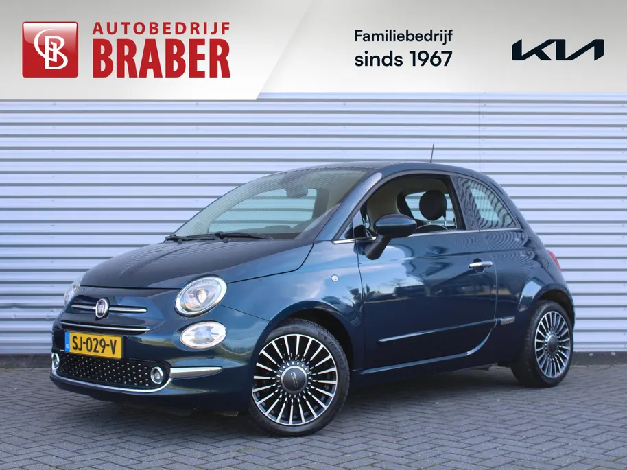 Fiat 500 0.9 TwinAir Turbo Lounge | Panoramadak | 16' LM | Navi | PDC | Cruise | Clima |