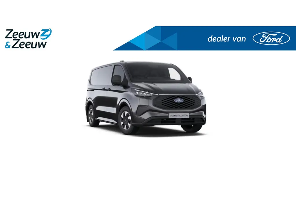 Ford E-Transit Cust. 320 L1H1 Trend 71 kWh 136 PK | Trekhaak | Led koplampen | Cruise Control | Achteruitrijcamera | Elektrisch verwarmbare voorruit | Nieuw te bestellen | 0,99% Rente icm Finacial lease
