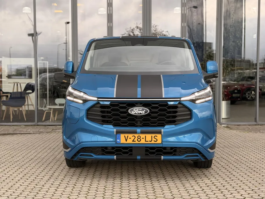 Ford Transit Custom 320 2.5 PHEV L2H1 Sport DRIVER ASSISTANCE PACK ULTIMATE I DUBBELE ZIJSCHUIFDEUR I TREKHAAK I WINTER PACK I ADAPTIEVE MATRIX LED-KOPLAMPEN I APPLE CARPLAY / ANDROID AUTO I