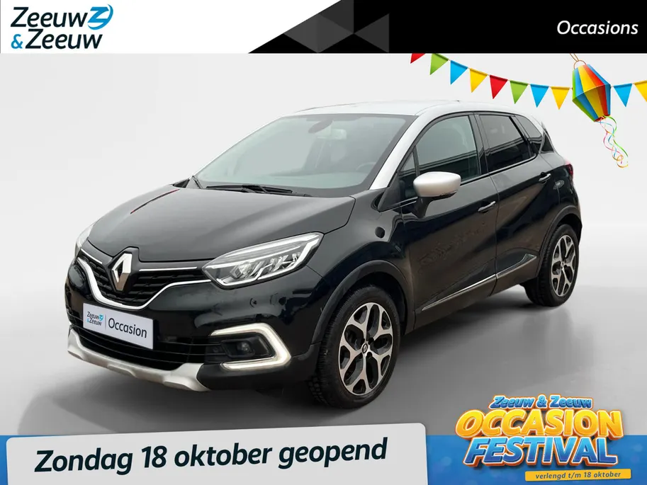 Renault Captur 1.3 TCe Intens *Automaat*Navi+Camera*Climate Control*Keyless Entry*Parkeersensoren*Zeer nette auto!