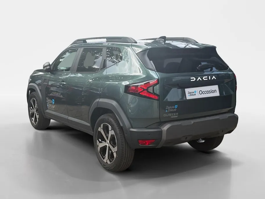 Dacia Duster 1.6 Hybrid 140 Journey NAVIGATIE AIRCO 360CAMERA CRUISE CONTROLE APPLE CARPLAY ANDROID AUTO HOGE INSTAP LET OP IS EEN DEMO VRAAG NAAR DE KMSTAND