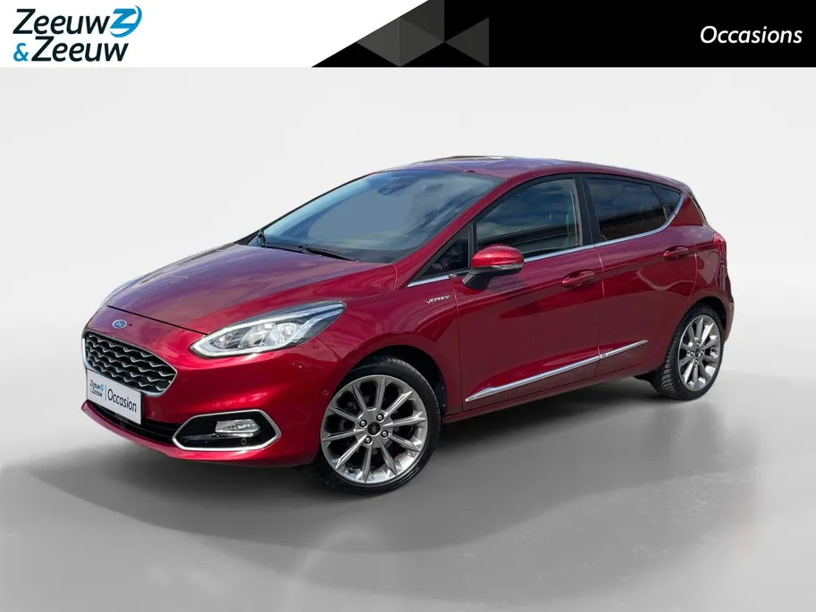 Ford Fiesta 1.0 EcoBoost Vignale 125PK | Adaptieve Cruise Control | B&O | Half leder | Camera | Keyless Entry | Privacy Glass | Winter Pack | Parkeersensoren | Navigatie | All weather banden