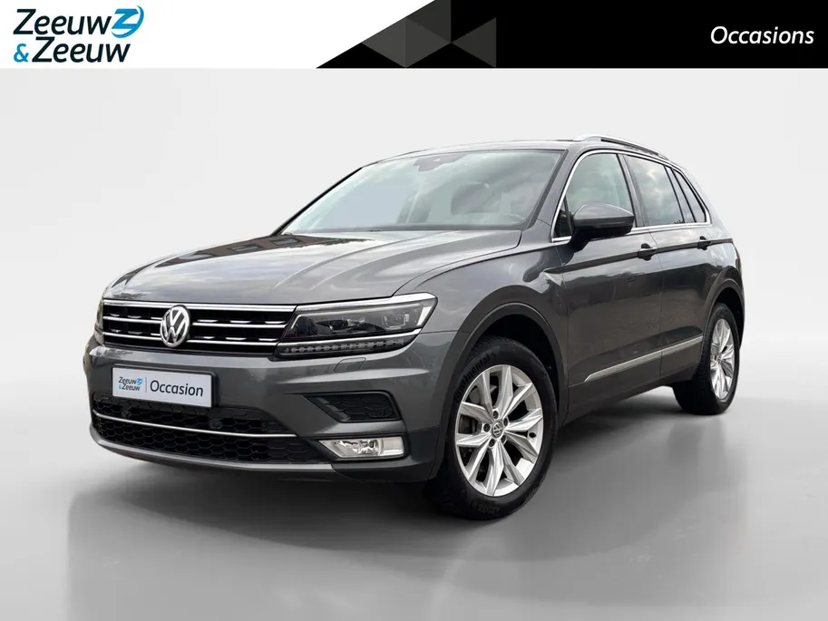 Volkswagen Tiguan 2.0 TSI 4Motion Highline | Trekhaak | Adapt. Cruise Control | Stoelverwarming | Climate Control | Parkeersensoren |