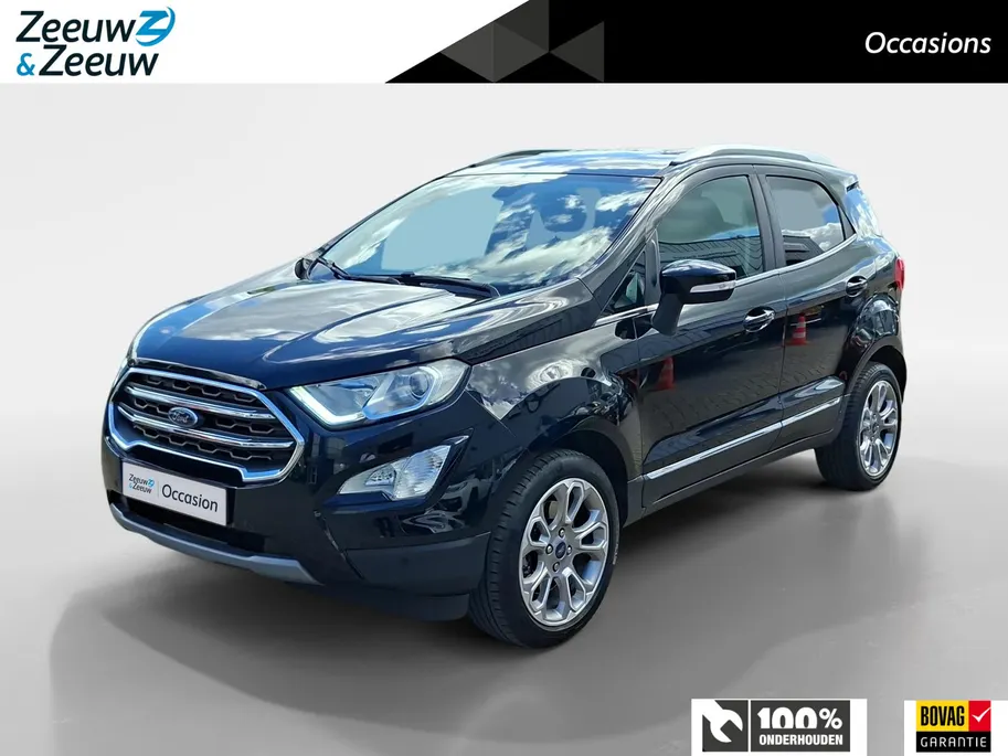 Ford EcoSport 1.0 EcoBoost Titanium | Dealer onderhouden | Stoel- stuur en voorruitverwarming | Navigatie | 17inch lichtmetalen velgen