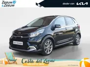 Kia Picanto 1.0T X-Line 5p | Stoel en stuurverwarming | Navigatie | Climate control | Keyless met startknop | Lederen bekleding | Apple Carplay / Android Auto |