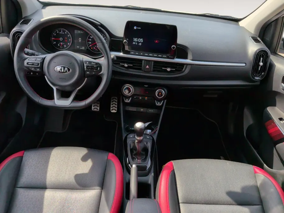Kia Picanto 1.0 DPi GT-line 5p | Dealer onderhouden | Stoelverwarming NU Rijklaarprijs! Incl.12 Maanden, APK, Onderhoudsbeurt etc! Premiumpakket gratis!