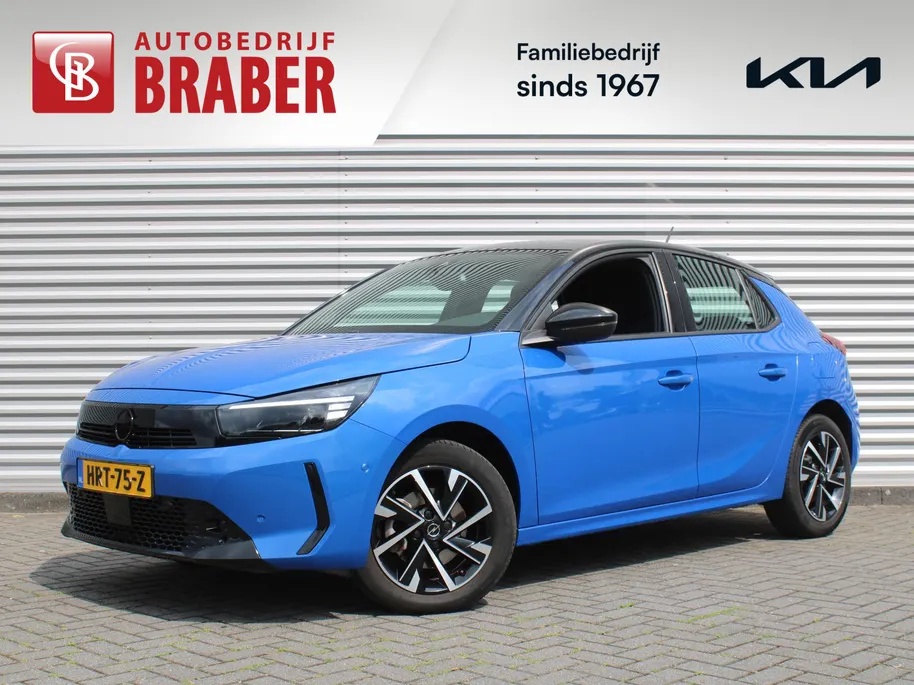 Opel Corsa 1.2 Turbo GS | Camera | Cruise | Parkeersensoren v+a | Dodehoeksensor | Apple Carplay/Android Auto | LED | 16' LM | Airco |