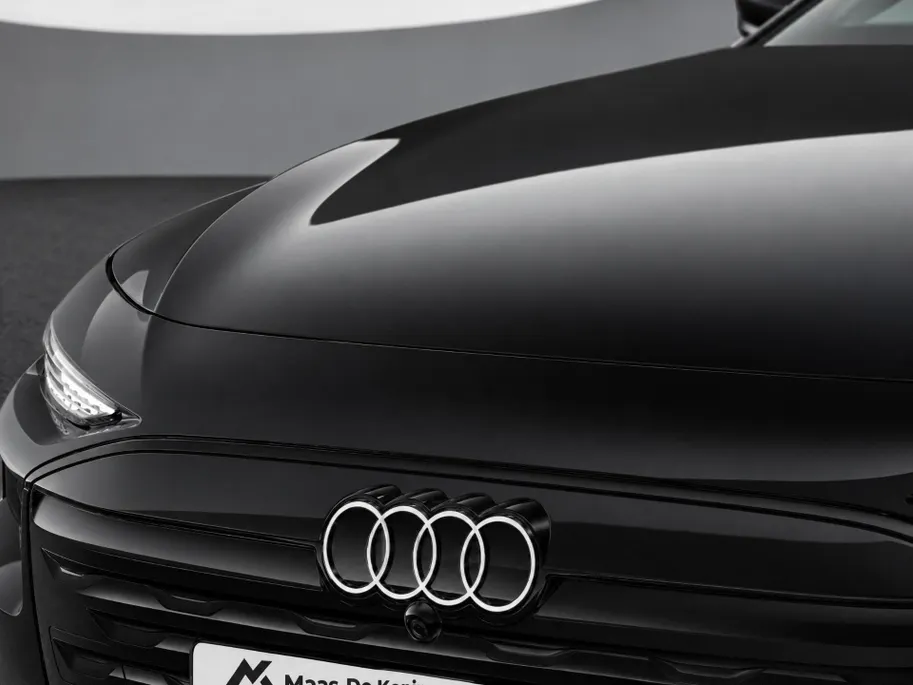Audi A6 e-tron Advanced edition 83 kWh 286 PK · Trekhaak elek. wegklapbaar · Stoelen met geheugenfunctie · Sportstoelen zwart leder-kunstleder