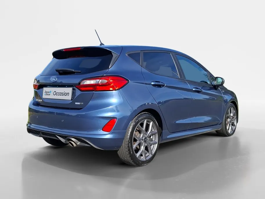Ford Fiesta 1.0 EcoBoost Hybrid ST-Line 125PK | Winter Pack | Keyless Entry | Privacy Glass | Climate Control | Apple Carplay/ Android Auto | Parkeersensoren
