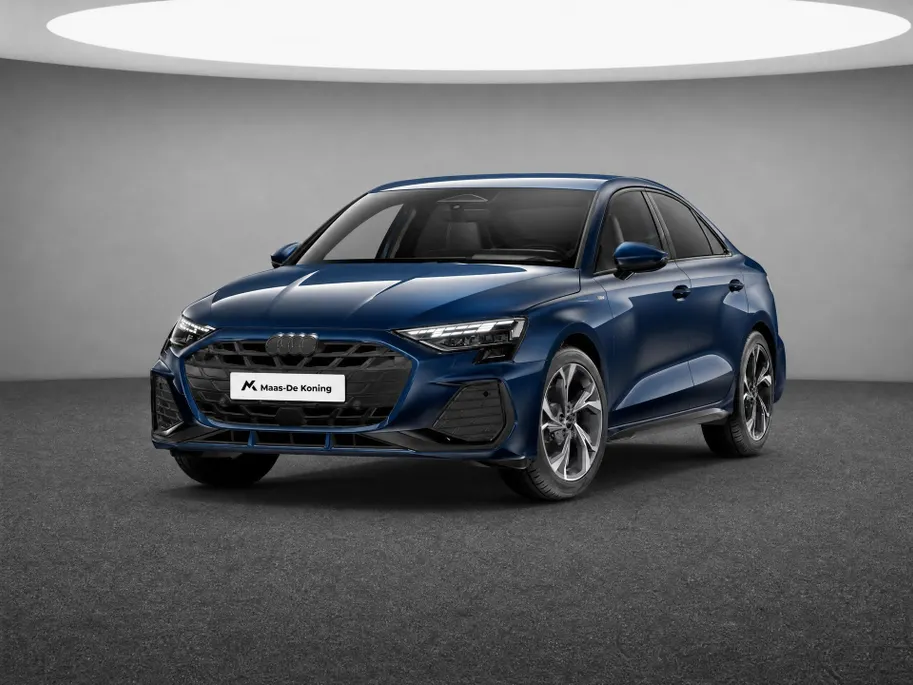 Audi A3 Limousine 30 TFSI S edition 116 PK · Tech plus · Optiekpakket zwart plus · SONOS premium 3D