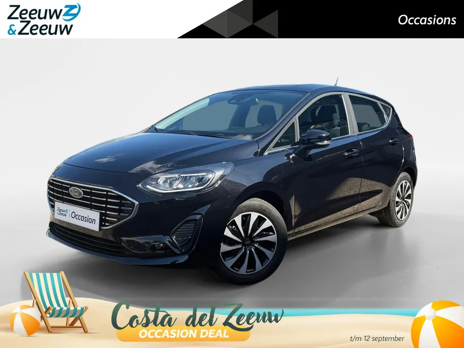 Ford Fiesta 1.0 EcoBoost Hybrid Titanium | Winter Pakket | Apple Carplay & Android Auto | Parkeersensoren achter | Climate Control |