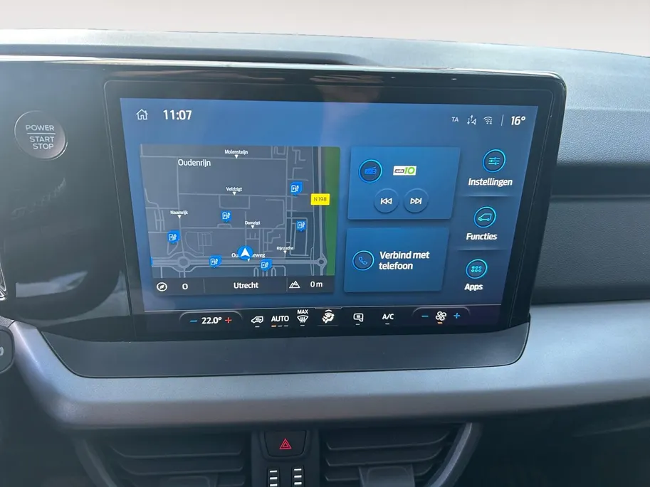 Ford E-Transit Courier Limited 44 kWh |Trehaak| Camera| Apple Carplay/Android Auto| stuurwiel verwarmd| 12 maanden Bovag Garantie|