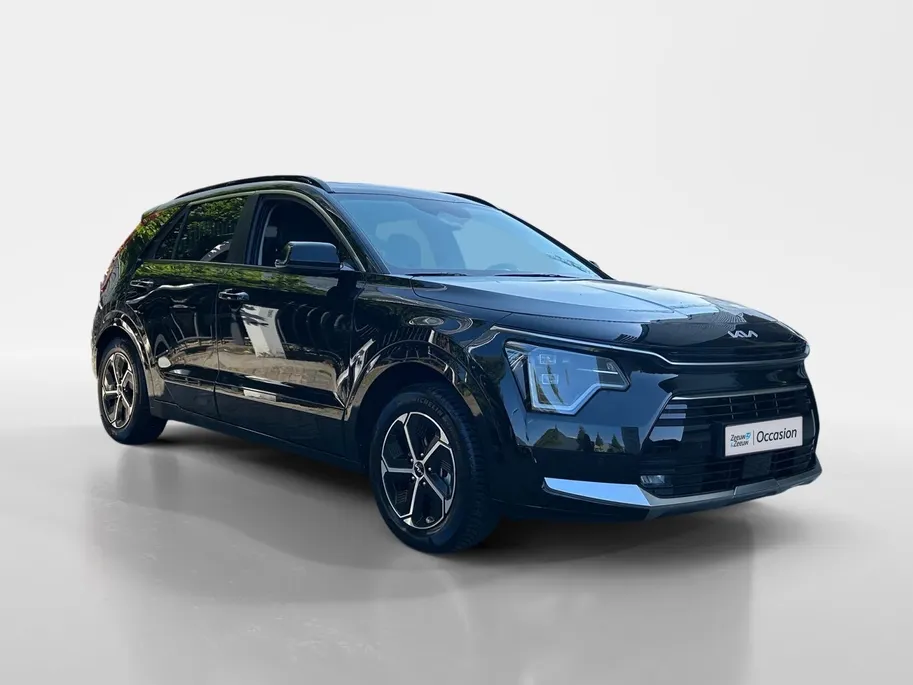Kia Niro 1.6 GDi Hybrid DynamicPlusLine | Apple Carplay / Android Auto | Navigatiesysteem | Stoel + Stoelverwarming | Licht + Regensensor | Elektrisch bedienbaar Schuif / Kanteldak | Elektrisch Bedienbare Achterklep | Cruise Control Adaptief | Rijstrooksensor + Co