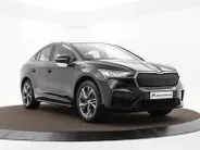 Škoda Enyaq Coupe iV 80 204pk · SOH 96,5% · Panoramadak · Camera · Apple/Android Car Play · Cruise Control · 20'Velgen · Sfeerverlichting ·