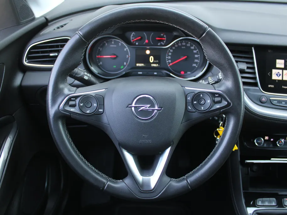 Opel Grandland X 1.2 Turbo Business Elegance | Camera | Telefoonlader | Clima  | Dodehoek detectie | Cruise | Navi | LED | 17” LM | Half stof/leer |