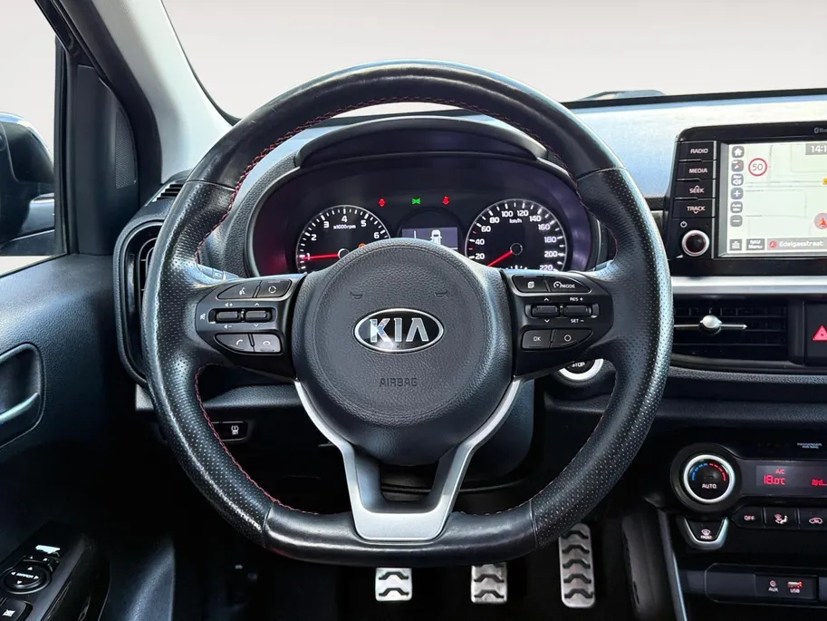 Kia Picanto 1.0 T-GDI GT-Line | 100PK! | Camera | Navi | Apple Carplay | Android Auto | Keyless | Leder |