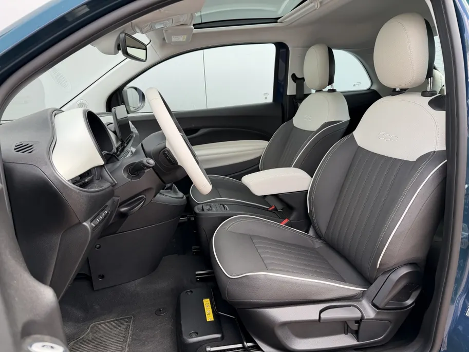 Fiat 500 1.0 Hybrid La Prima | Leder | Navi | Camera | Carplay | 17'