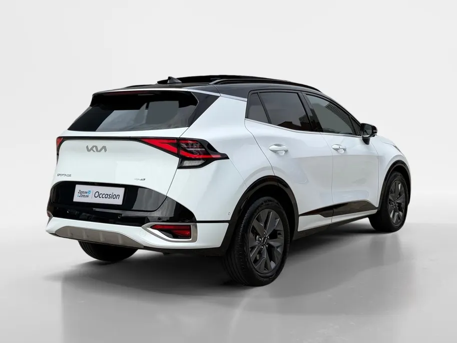 Kia Sportage 1.6 T-GDi Hybrid GT-PlusLine | Apple Carplay/ Android Auto | Navigatiesysteem | Licht + Regensensor | Stoelverwarming + Stoelkoeling | Stuurverwarming | Elektrisch Verstelbare Voorstoelen | Geheugen op Bestuurdersstoel | Elektrisch Schuif / Kanteldak | El