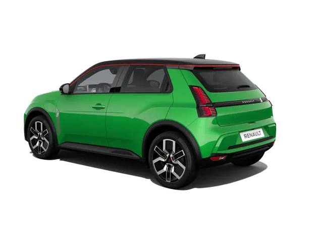 Renault 5 Techno | Achteruitrijcamera | ISOFIX-bevestigingssysteem voor kinderzitjes op passagiersstoel en op de twee buitenste zitplaatsen achter | LED-dagrijverlichting met specifiek vormgegeven lichtsignatuur