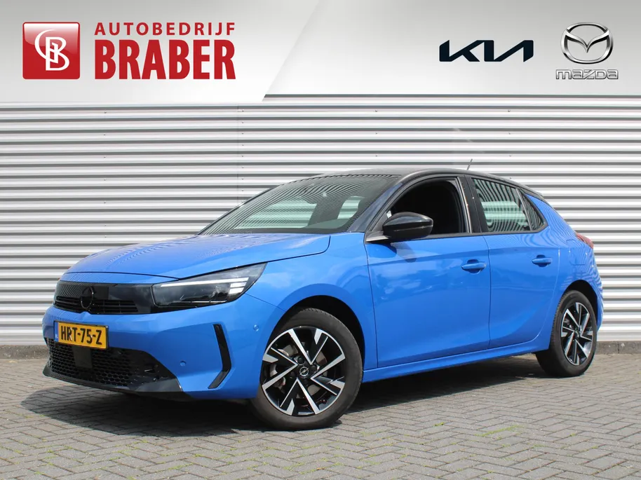 Opel Corsa 1.2 Turbo GS | Camera | Cruise | Parkeersensoren v+a | Dodehoeksensor | Apple Carplay/Android Auto | LED | 16" LM | Airco |