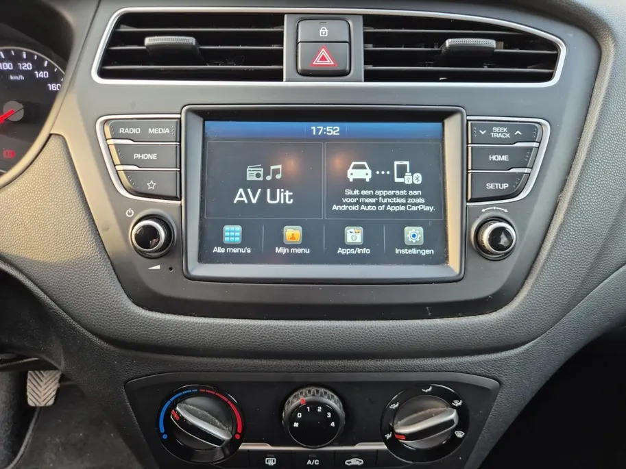Hyundai i20 1.2 LP i-Drive Cool | Airco | Bluetooth | Apple Carplay/Android Auto | Aux | USB | Elektrische Ramen |