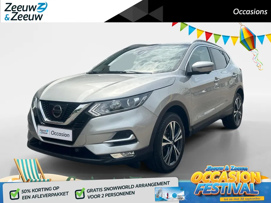 Nissan QASHQAI 1.2 N-Connecta | Navi | Climate | Cruise | Panodak | Trekhaak |