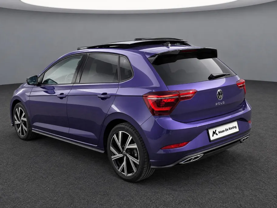 Volkswagen Polo 1.0TSI/110PK R-Line · Panoramadak · Apple/Android Car Play · Camera + Parkeersensoren · Garantie t/m 31-03-2027 of 100000km.