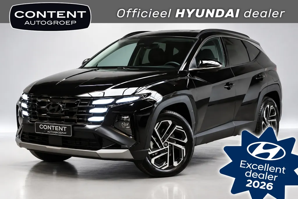 Hyundai Tucson 1.6 T-GDi HEV Premium I Leder I 1510kg trekgewicht.