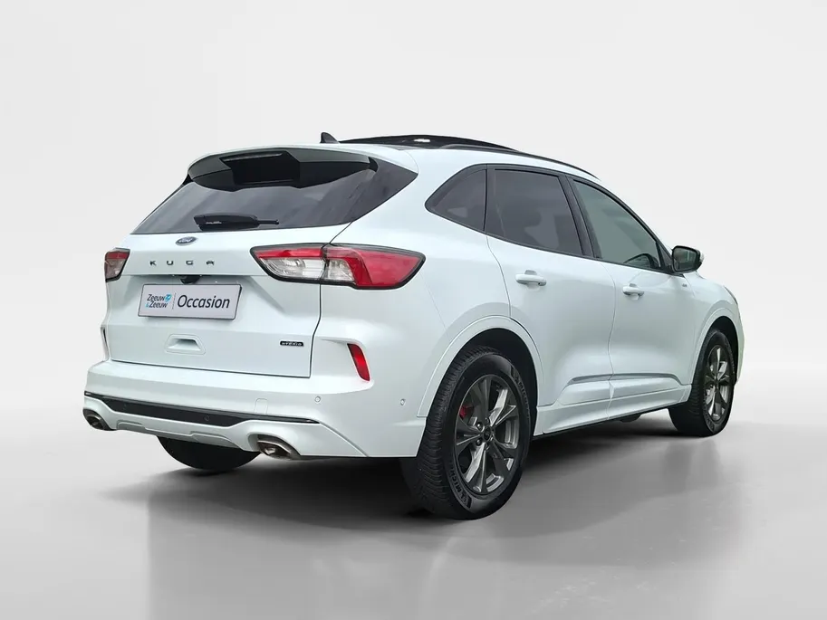 Ford Kuga 2.5 PHEV ST-Line X | Winterpack | Driver assistancepack | Technologypack | El. Trekhaak | Panoramadak | El. Achterklep | All-seasonbanden | 18' Lichtmetaal | Adaptive Cruisecontrol | BLIS | Matrix Ledkoplampen | Head-up Display |