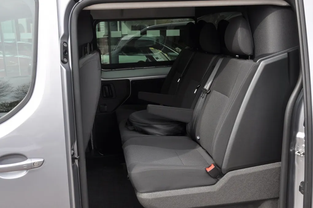 Fiat E-Scudo L3 DC 75 kWh Uniek in NL. DUB CABINE Full Options Bouwvak Deal