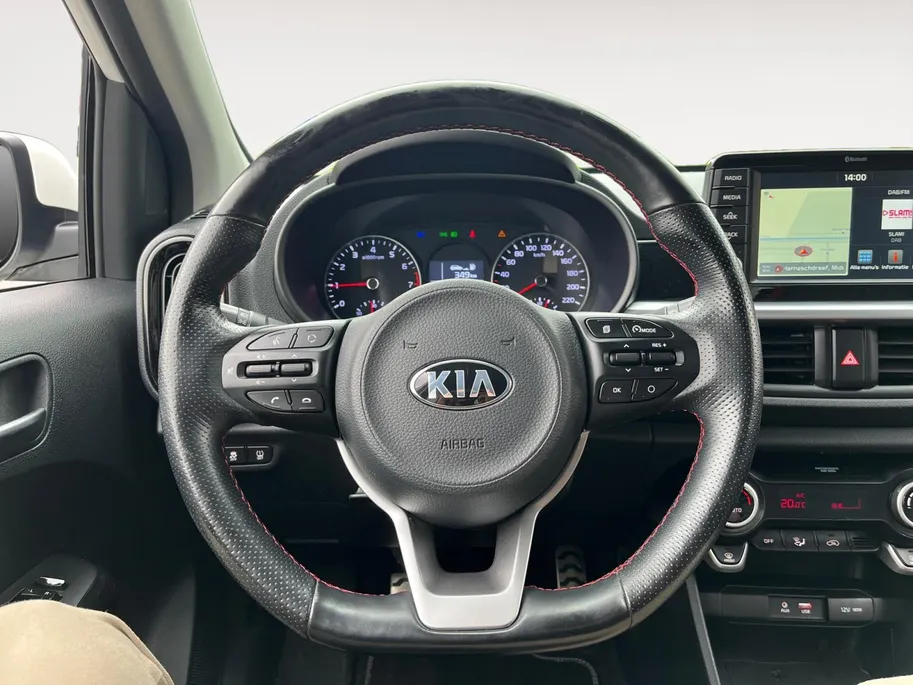 Kia Picanto 1.0 T-GDI GT-Line | Camera | Apple Carplay/Android Auto | Stoel/Stuur Verwarming | Cruise Control | Climate Control | Navigatie | 12 Maanden Bovag Garantie