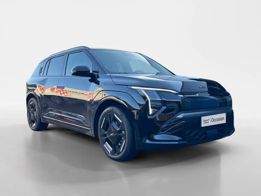 Kia EV3 GT-Line Dark Edition 81.4 kWh | cruise Control Adaptief | carplay | Navigatie | Climate control | Stoel verwarming voor + achter | Pakeersensoren voor + achter | Parkeercamera achter | LM Velgen 19' |