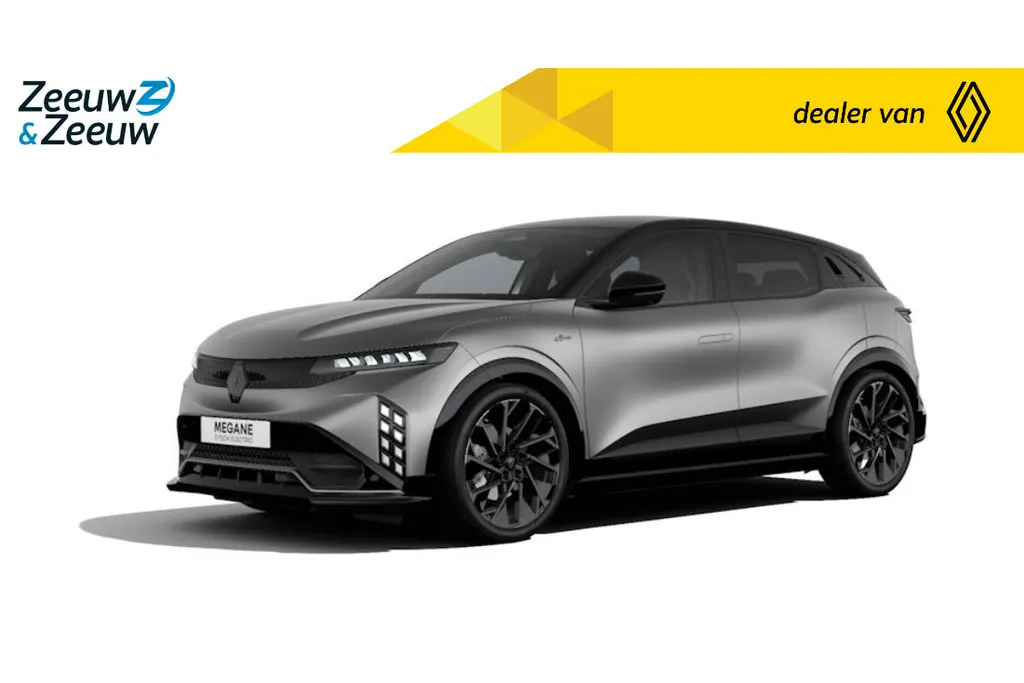 Renault Megane E-Tech Esprit Alpine 67 kWh | Binnenkort in de showroom | Bestel nu uw nieuwe Renault Megane met € 1000,- Zeeuw en Zeeuw korting | Financier uw Megane tegen slechts 1,9% rente