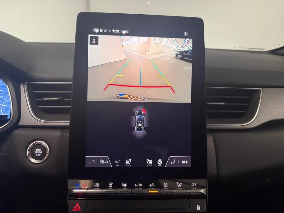 Renault Captur 1.6 E-Tech full hybrid 145 techno AICRO APPLE CARPLAY/ANDROID AUTO STOEL/STUUR VERWARMING ADAPTIVE CRUISE CONTROL ACHTERUITRIJ CAMERA PARKEERSENSOREN VOOR/ACHTER LM VELGEN ZEER MOOIE AUTO