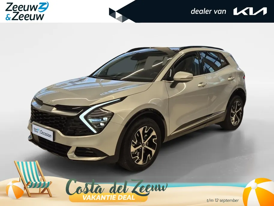 Kia Sportage 1.6 T-GDi Hybrid DynamicPlusLine | Cruise Control | Climate Control | Elektrisch Verstelbare Stoelen | Panoramadak | Camera | Navigatie | Stoelverwarming | Stuurverwarming |