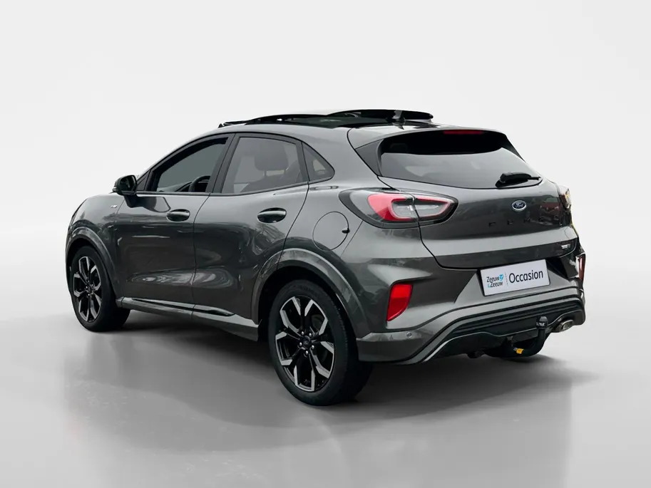 Ford Puma 1.0 EcoBoost Hybrid ST-Line X | Schuif & kantel dak! Apple Carplay/Android Auto | Adaptive Cruise Control | Achteruitrijcamera | BLISS | Driver Assistance Pack | Panormadak | Winter Pack | Trekhaak | B&O | 12 Maanden BOVAG Garantie |