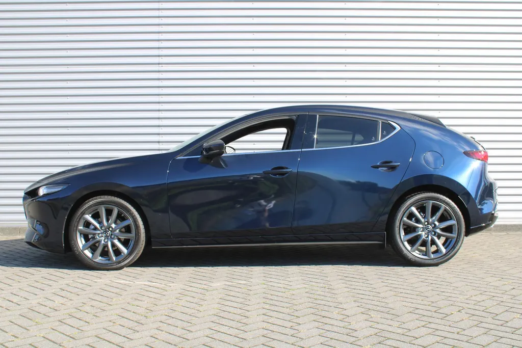 Mazda 3 2.0 e-SkyActiv-G 122PK 6MT Exclusive-line | Leder | Bose Audio | 360° Camera | Elek. stoelverstelling | Keyless | Heads up Display |