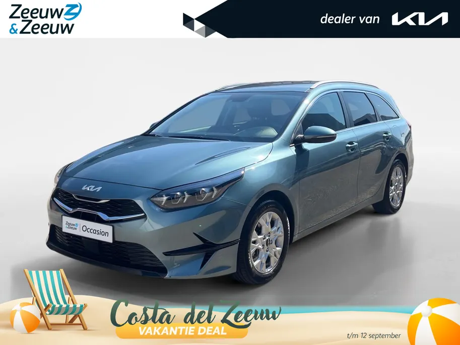 Kia Ceed Sportswagon 1.0 T-GDi DynamicPlusLine | Apple Carplay / Android Auto | Navigatiesysteem | Stoel + Stuurverwarming | Licht + Regensensor | Parkeersensoren Voor + Achter | Camera Achter | Elektrisch Bedienbare Achterklep | Cruise Control | Rijstrooksensor + Correctie