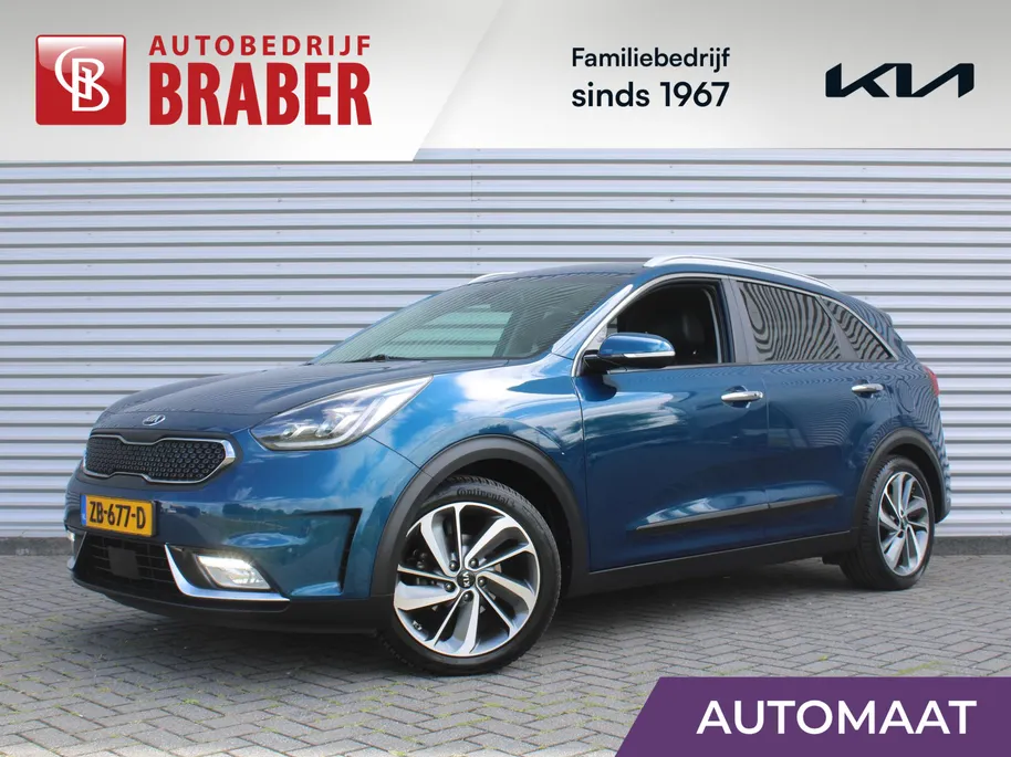Kia Niro 1.6 GDi Hybrid ExecutiveLine | Trekhaak | Stuur-/stoelverwarming + ventilatie | Camera | Cruise adapt. | 18' LM | Leer | JBL audio |