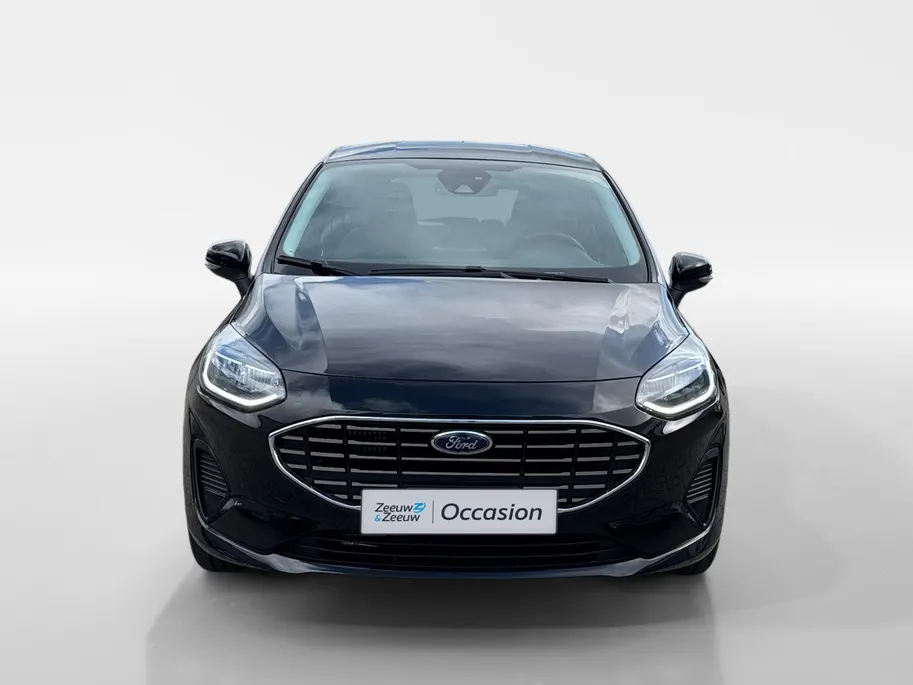 Ford Fiesta 1.0 EcoBoost Hybrid Titanium | NL auto | Dealer onderhouden | Winter pack | Apple carplay & Android auto | Navigatie via carplay | Parkeersensor achter | Cruise control | Bovag garantie |