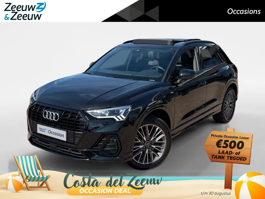 Audi Q3 45 TFSI e S edition *Automaat*Navi+360Camera*Climate Control*Virtual Cockpit*Sonos Audio*Elektrische achterklep*Zeer nette auto!